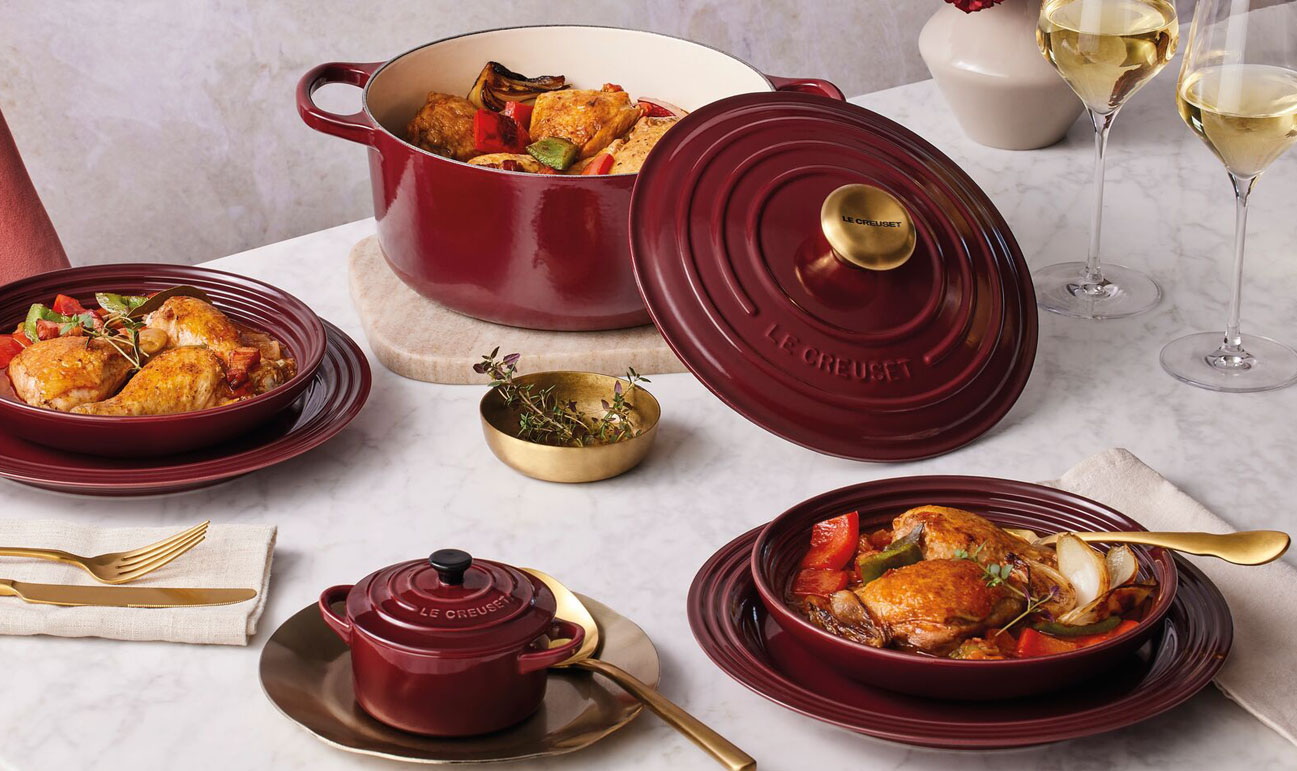how to clean enamel cast iron braiser